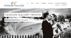 Desktop Screenshot of fashiongallerytrento.com